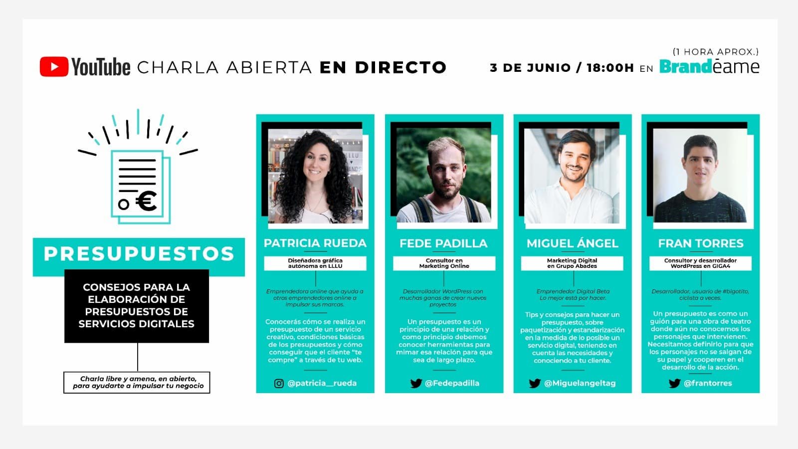 charla miguel angel tag presupuestos servicios digitales